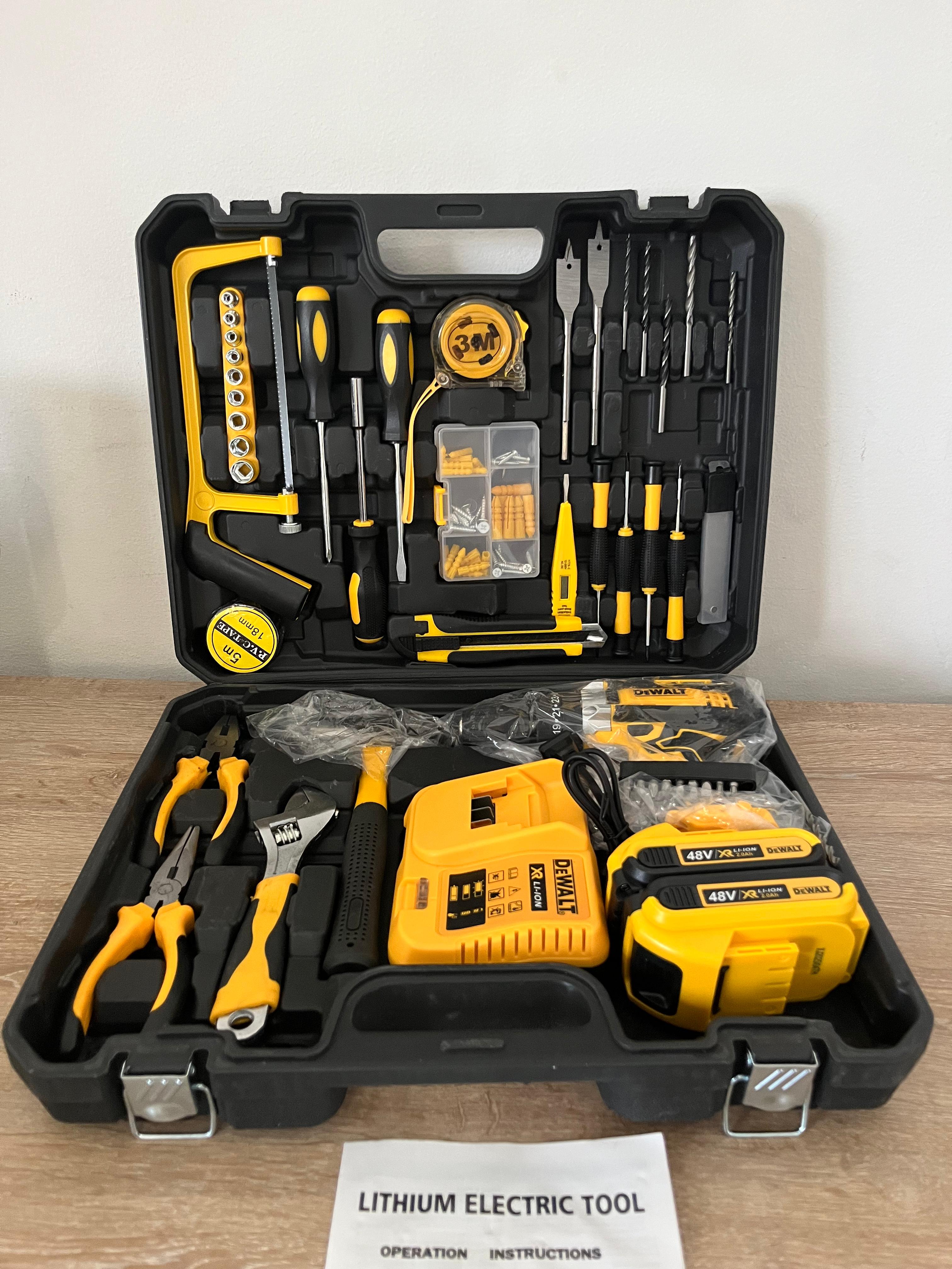 Miniatura 3 de TALADRO 48V + KIT DE HERRAMIENTA FULL